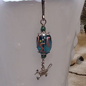 🖐Roadrunner Charmed Zipper Pull